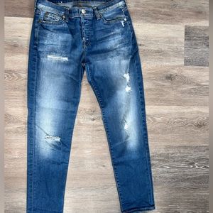 7 for All Mankind - Josefina Skinny Boyfriend size 27